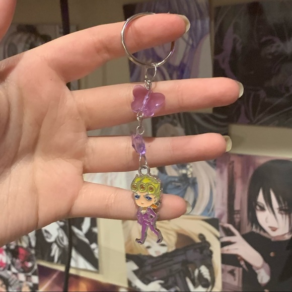 Accessories - Giorno Giovanna Jojo’s Bizarre Adventure keychain